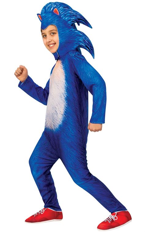 Buy Rubie's Sonic The Hedgehog Child's Deluxe Costume, Large, 701140 ...