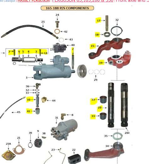 Massey Ferguson 275 steering | The Farming Forum