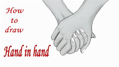 Easy Drawing Of People Holding Hands - canvas-review