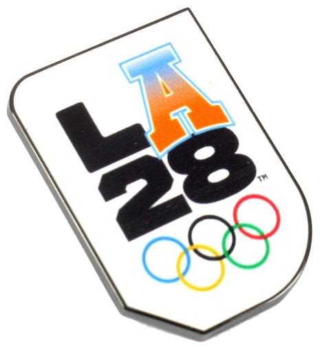 Los Angeles 2028 Olympics Varsity "A" Logo Pin