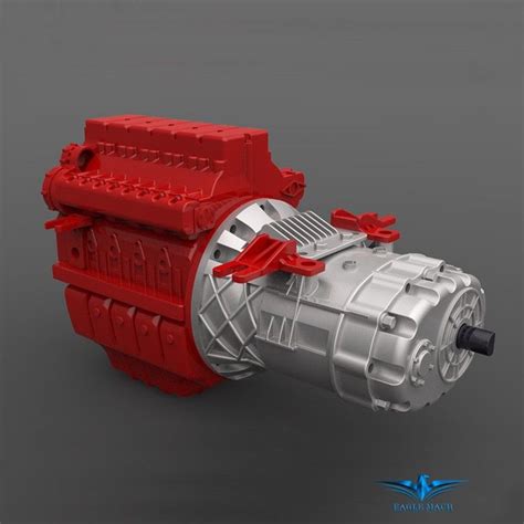 Model Continuously Variable Transmission Gearbox