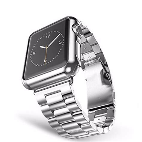 Stainless Steel Bracelet Strap Metal Band For Apple Watch 1 2 3 42mm