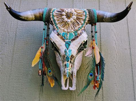 decorated cow skulls images - Have Severe Blogs Photo Gallery