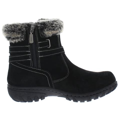 Khombu Khombu Caterina Winter Ankle Boots for Women, Black - Walmart.com