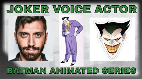 Joker Voice Actor Batman Animated Series | Joker voice, Animation ...