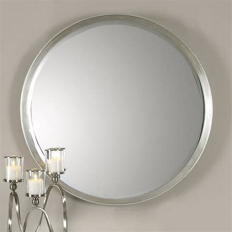 Uttermost Serenza Round Wall Mirror - 42 diam. in. - Walmart.com ...