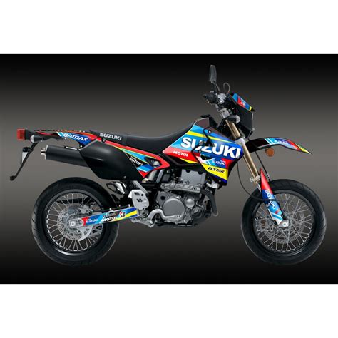 Suzuki DRZ400SM, DRZ400S DRZ400E " MOTO GP " Full Graphics kit Black