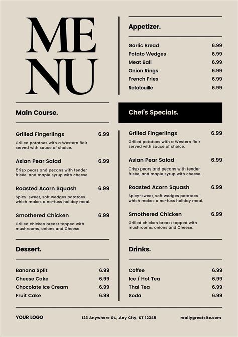 Free, customizable, delectable cafe menu templates | Canva