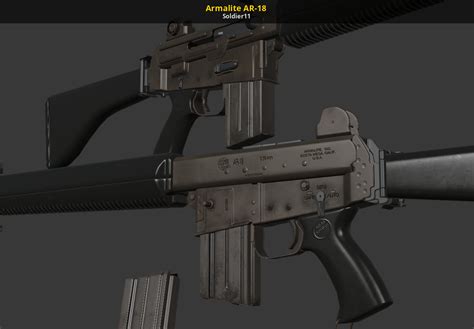 Armalite AR-18 [GameBanana] [Works In Progress]