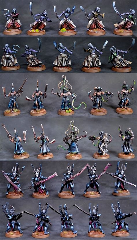 CoolMiniOrNot - Dark Eldar Elites - Mandrakes, Wracks, Incubi | Dark ...