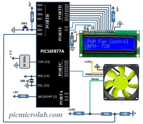 PWM Fan Controller Schematic