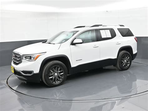 Used 2017 GMC Acadia SLT-1 FWD White 1GKKNMLS9HZ139943