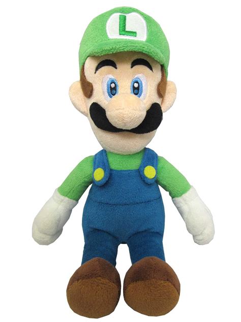 Buy Sanei Super Mario All Star Collection 10 Luigi Plush, Small Online ...