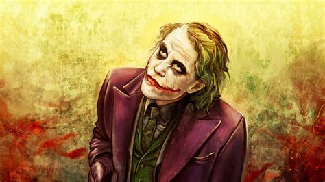 Joker Heath Ledger Art 4k 2019 Wallpaper,HD Superheroes Wallpapers,4k ...