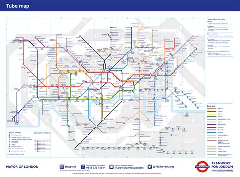 Tube map if all TfL services are restricted to Greater London ...