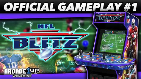 Arcade1up S Nfl Blitz Legends Gameplay 1 You