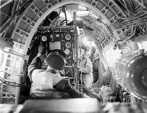 The interior of a Vickers Warwick C Mark I of No. 525 Squadron RAF ...