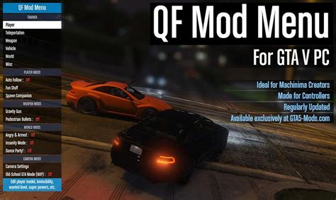 QF Mod Menu - GTA5-Mods.com