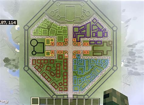 Minecraft City Layouts Map