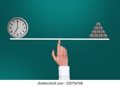 Time Money Balance Stock Photo 220756729 | Shutterstock