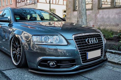 Накладка переднего бампера для Audi A6 / S6 4F S-Line Facelift 08-11 in ...