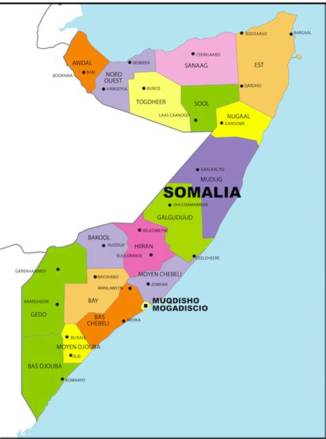 Somalia Maps & Facts