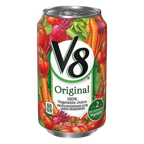 V8® Original 100% Vegetable Juice, 11.5 oz. | Vegetable & Tomato | Roth's