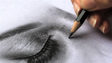 Skin Pencil Drawing