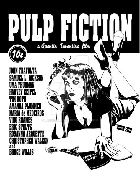 Pulp Fiction Vector at GetDrawings | Free download