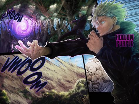 Hollow Purple (JJK 52 Coloring) : r/JuJutsuKaisen