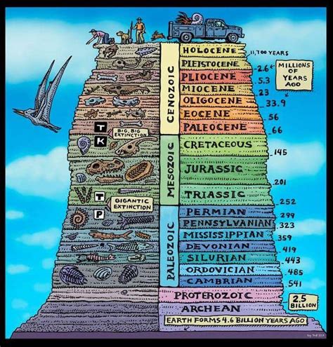 Geologic Time Table | History of earth, Geologic time scale, Earth science