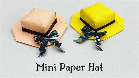 How To Make Paper Sun Hat? (Step By Step) – Paper Craft World | atelier ...