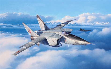 Andrzej Deredos, aircraft, military, sky, clouds, flying, artwork ...