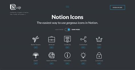 Notion Icons