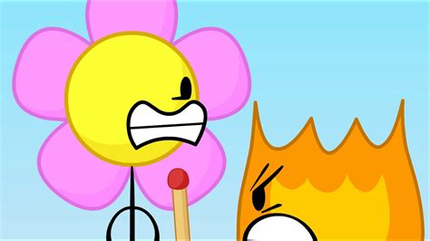 BFDI Firey Kill Flower - YouTube