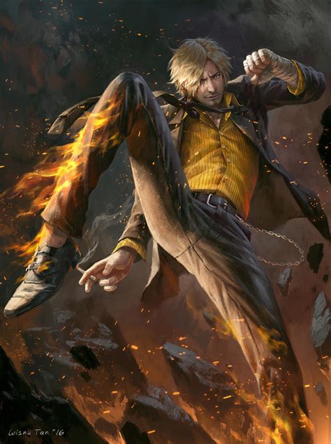 Black Leg Sanji by wisnutan on DeviantArt