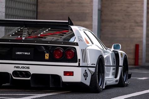 Liberty Walk widebody Ferrari F40 unveiled; Sacrilege? - The Supercar Blog