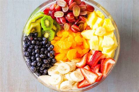 Salad Buah Rainbow - Klinik Buah