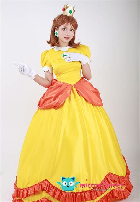 Super Mario BROS Princess Daisy Cosplay Costume | Cosplay costumes ...