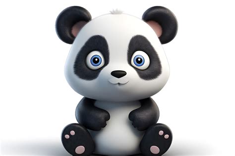 Cute Panda Character - Crella