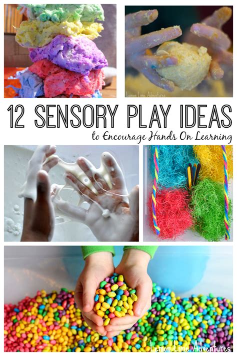 12 Sensory Play Ideas to Encourage Hands On Learning