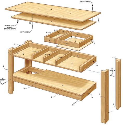 Simple Workbench Plans (DIY)