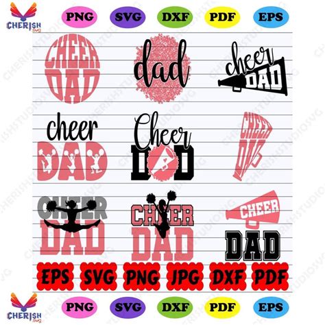 father's day svg files for silhouettes and cricut cutting machines