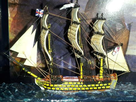 A Miniatures Hobby Room: Davco 1:1200 HMS Temeraire, 2nd Rate, 98 Guns