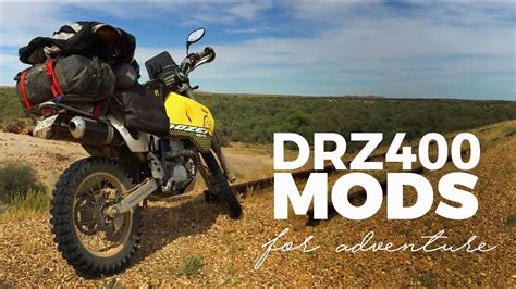 Suzuki DRZ400 Modifications for Adventure Riding - YouTube