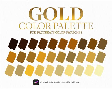 Golden Girls Extreme Color Palette Color Palette Gold Color Palettes ...