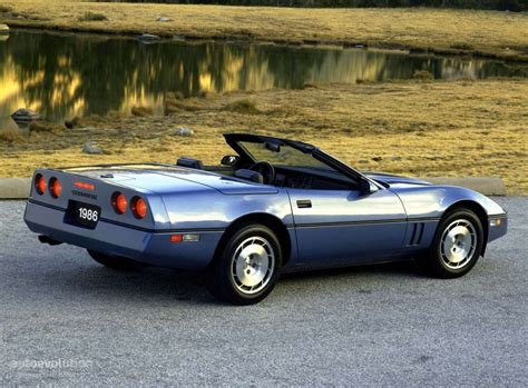 CHEVROLET Corvette C4 Convertible specs & photos - 1984, 1985, 1986 ...