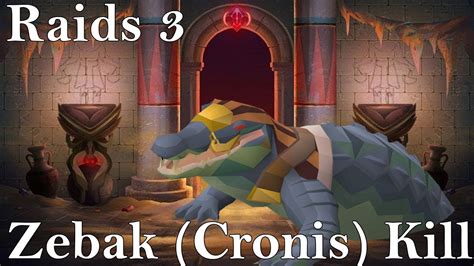 ZEBAK (CRONDIS) FULL BOSS KILL & PUZZLE - OSRS Raids 3 Tombs of Amascut ...