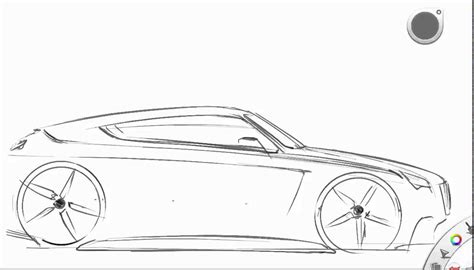 Car Side View Drawing at PaintingValley.com | Explore collection of Car ...