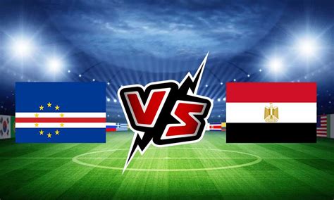 Cape Verde Islands vs Egypt Live Streaming match 2024-01-22